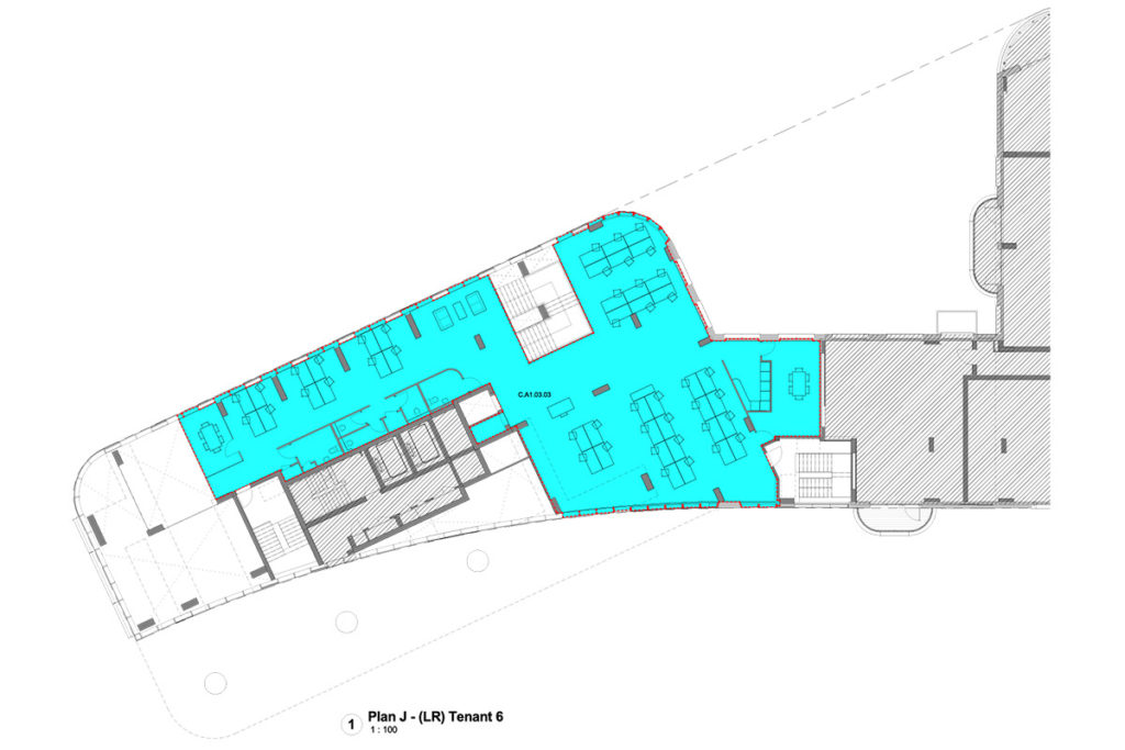 Block A: Third Floor Floorplan