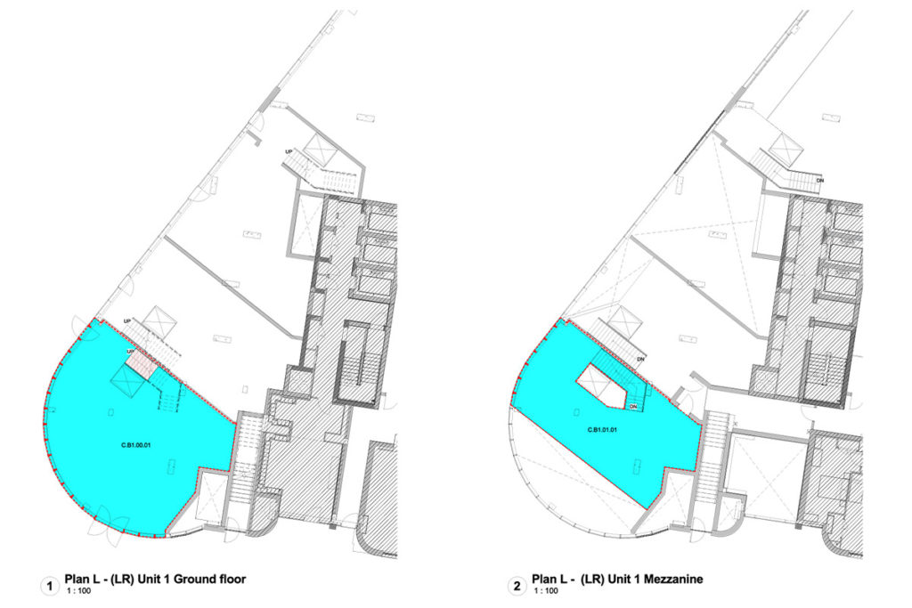 Block B: Unit 1 Floorplan