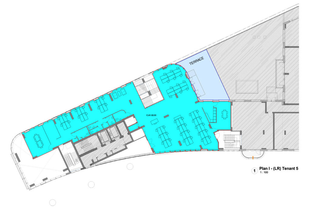 Block A - Second Floor Floorplan